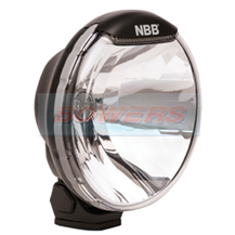 NBB Alpha 225 9" Round Halogen Spotlight With LED Side/Position Light